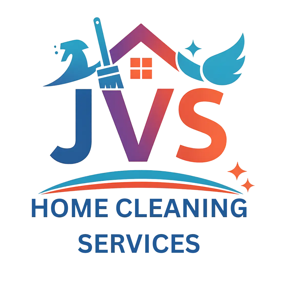 JVS Home Cleaning Logo